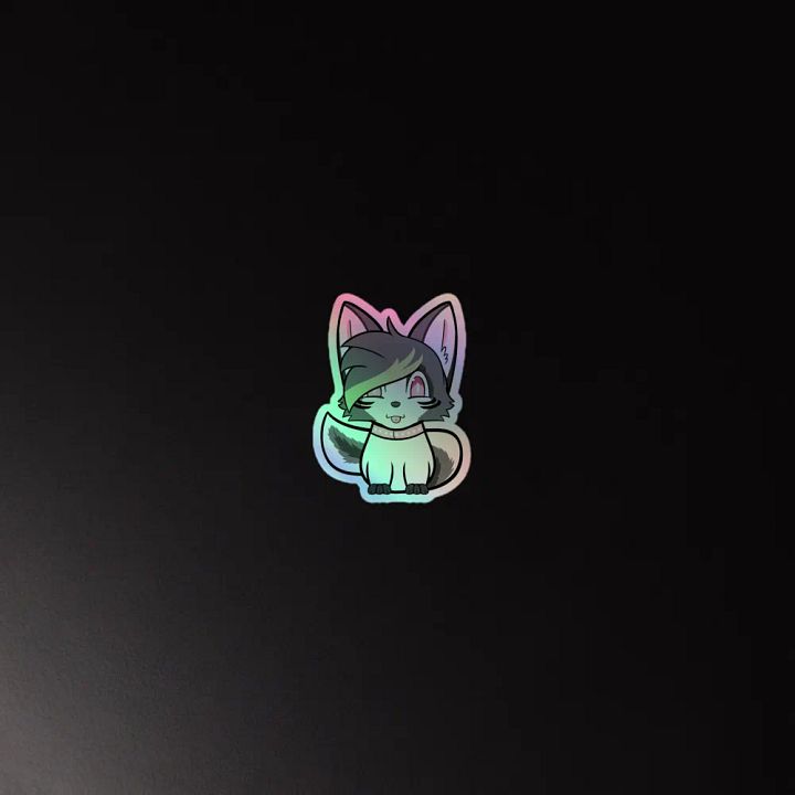 SHINY DAMON PLUSH STICKER product image (2)