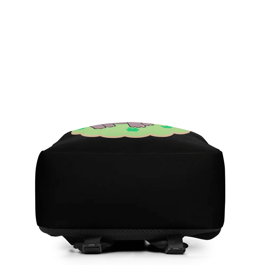 MOODENG'S CAN I PET DAT DAWG? BLACK BACKPACK product image (2)