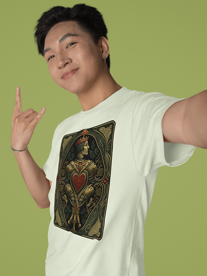 Regal Jack of Hearts Playing Card T-Shirt product image (2)