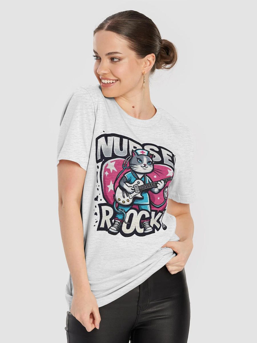 Nurse Cat Rockstar T-Shirt product image (87)