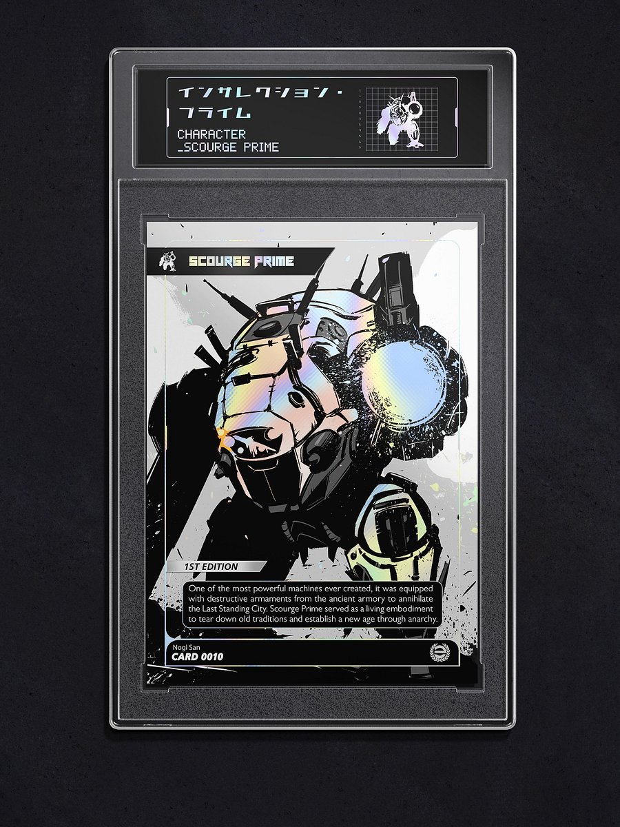 Scourge Prime Collector Card [PRE ORDER] product image (1)