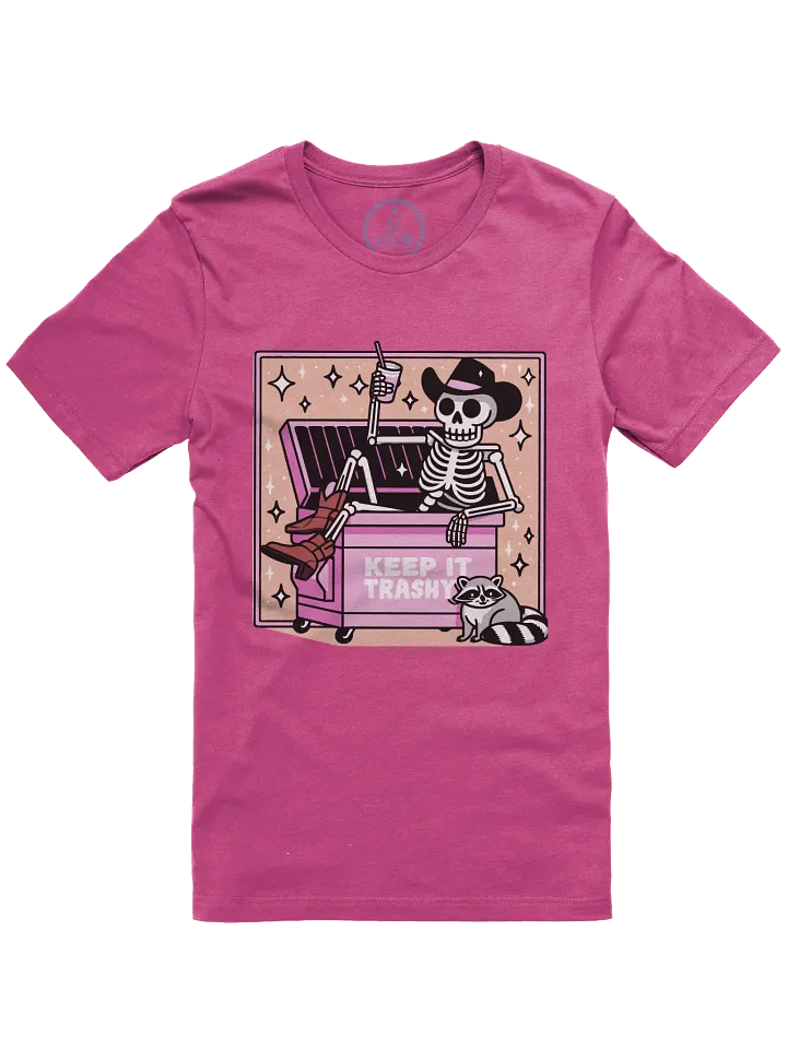 Keep It Trashy T-Shirt (Peach/Pink) product image (1)