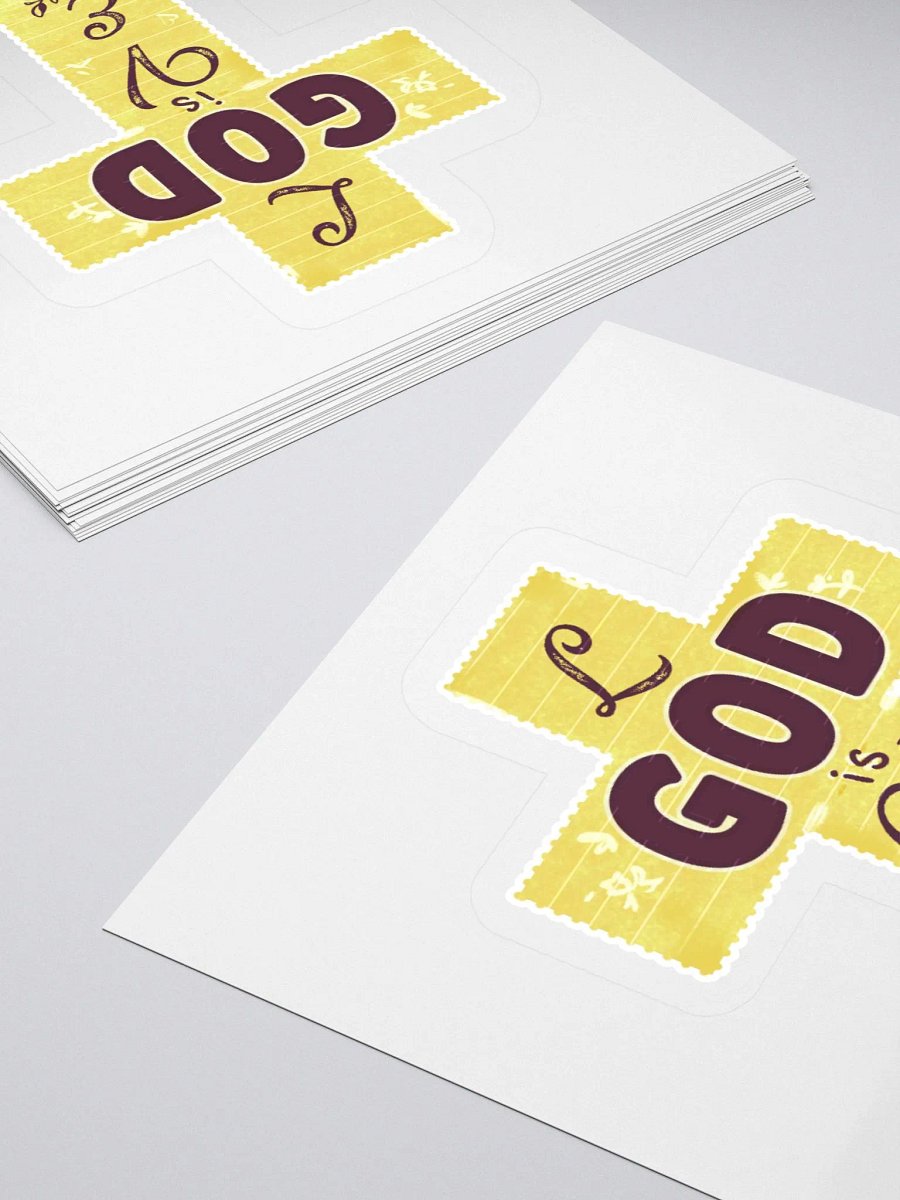 "God is Love" Sticker product image (4)