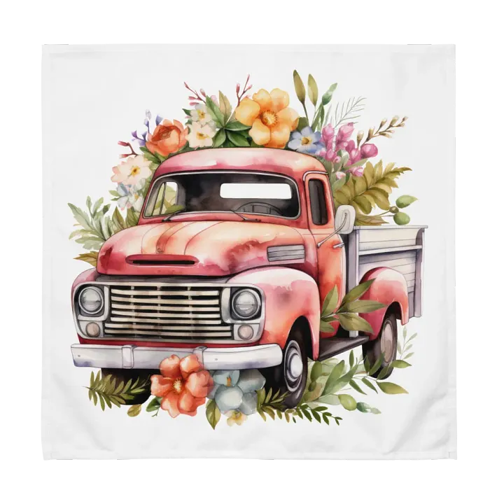 Blooming Vintage Ride Cloth Napkin Set product image (1)