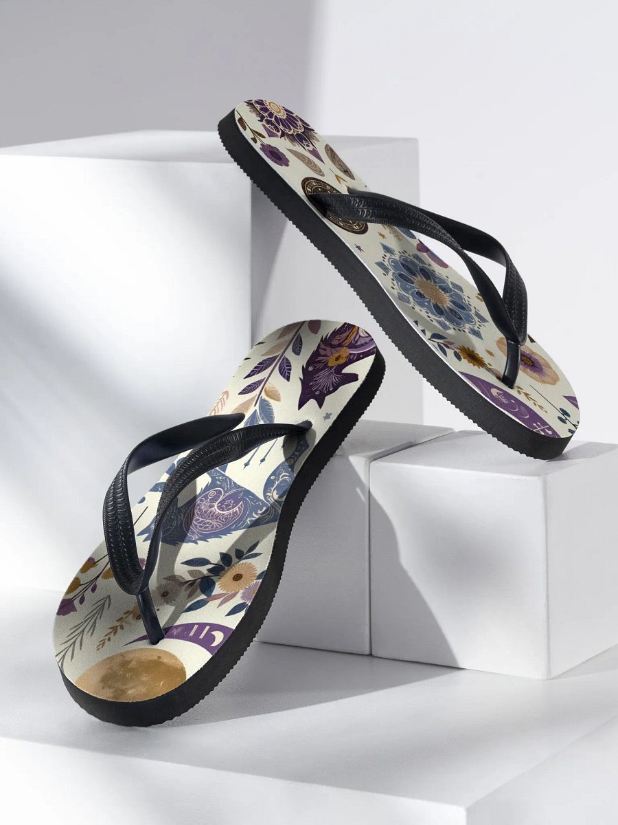 Boho Wolf- Flip Flops product image (2)