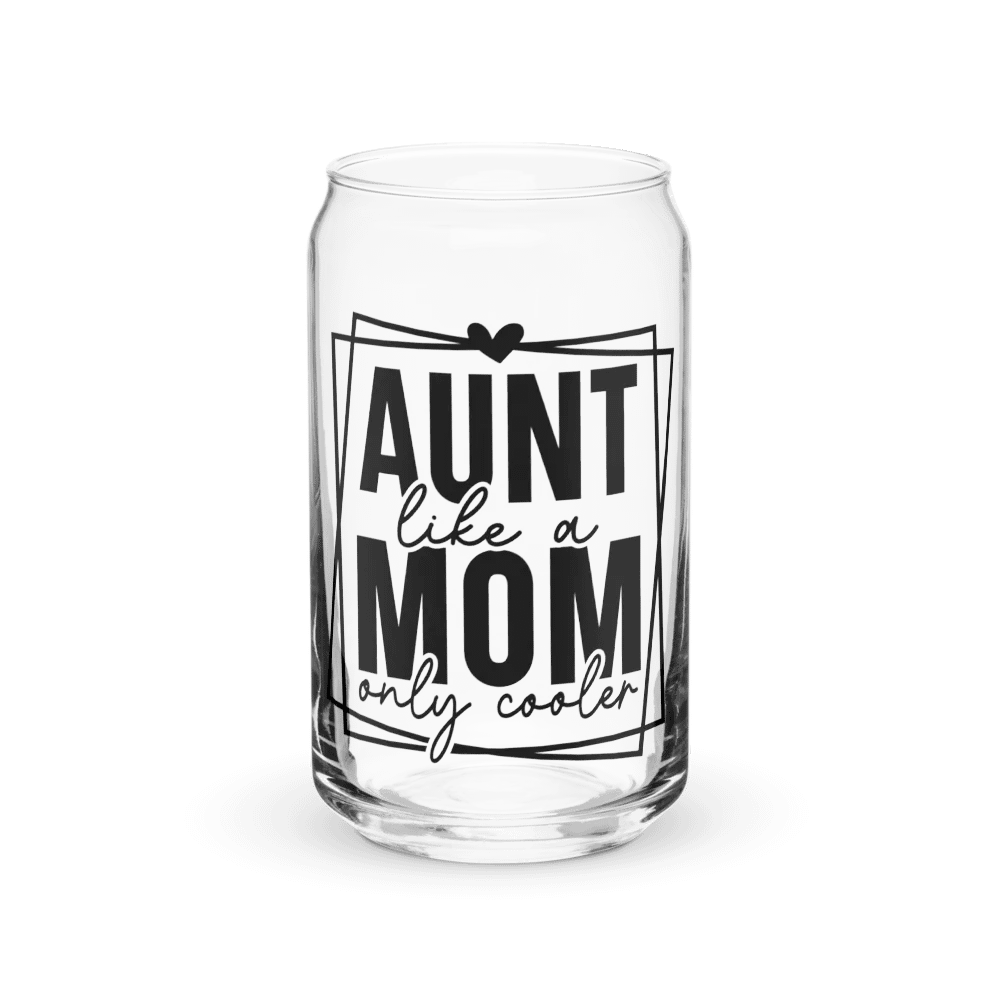 'AUNT like a MOM only cooler' Glass product image (3)