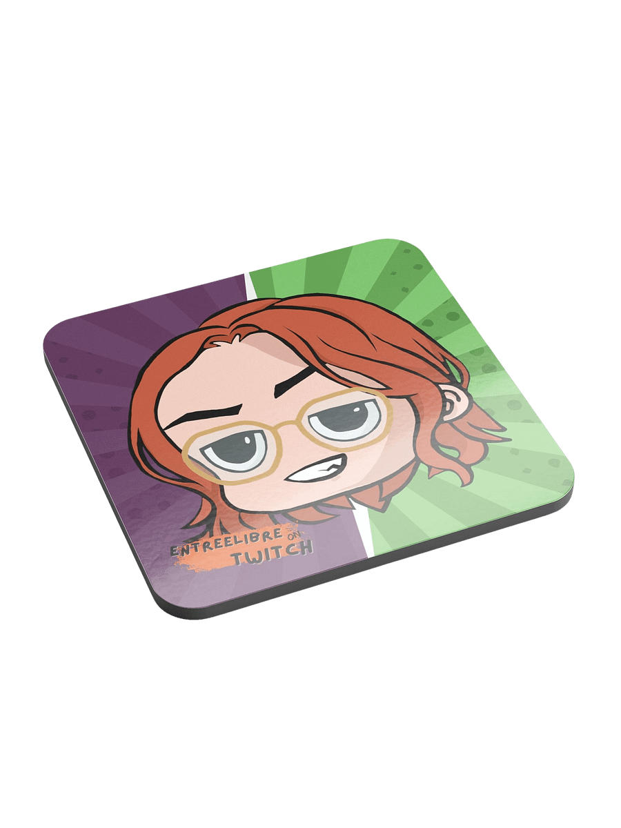 FLERT TWITCH EMOJI Cork Coaster product image (2)