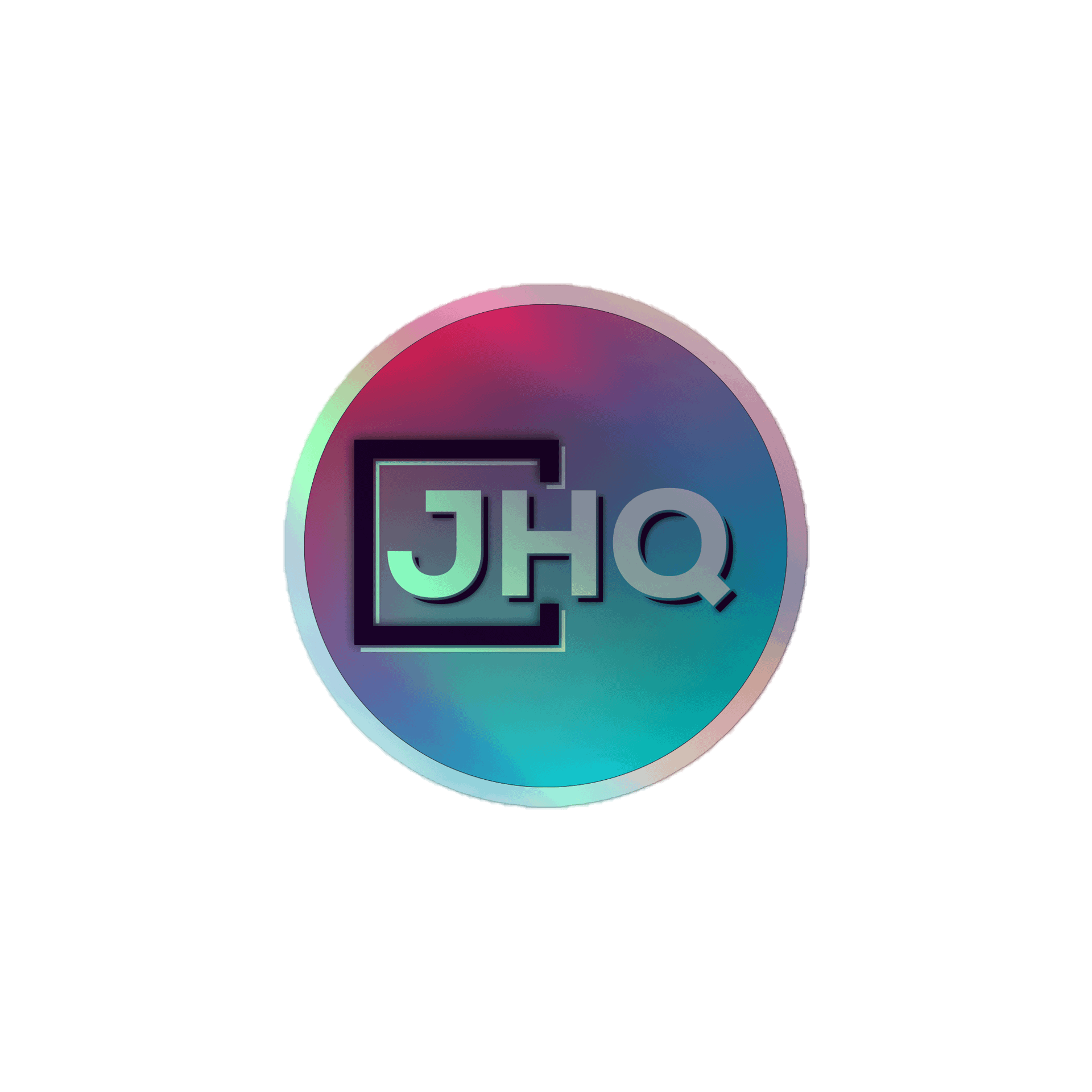 JHQ Holographic Logo Sticker Set product image (1)