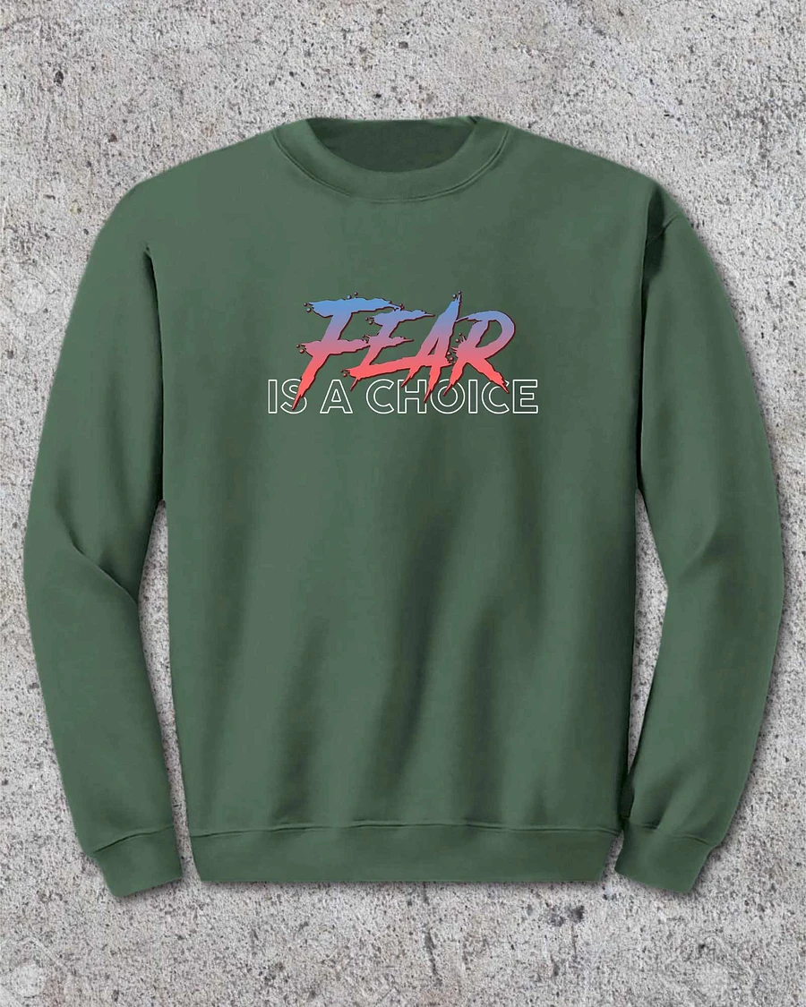 Fear Is A Choice Sweater product image (3)