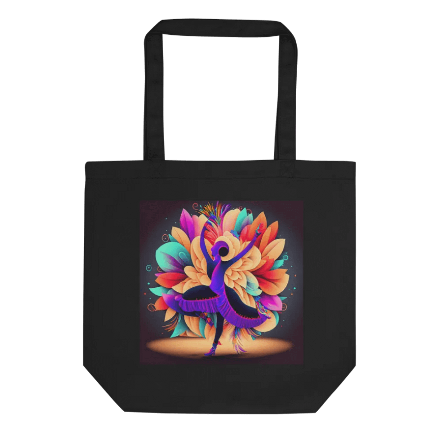 Eco-Friendly Tote Bag with a Dancing Floral Flair! product image (3)