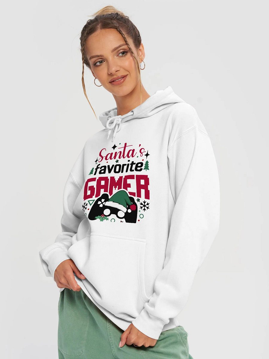 Santa's Gamer Premium Hoodie product image (3)