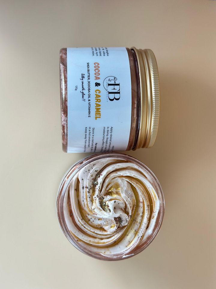 Cocoa & Caramel Whipped Body Butter product image (2)