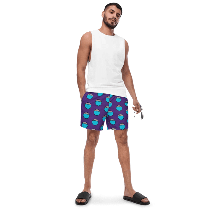 Battle Chicken Swim Trunks product image (1)