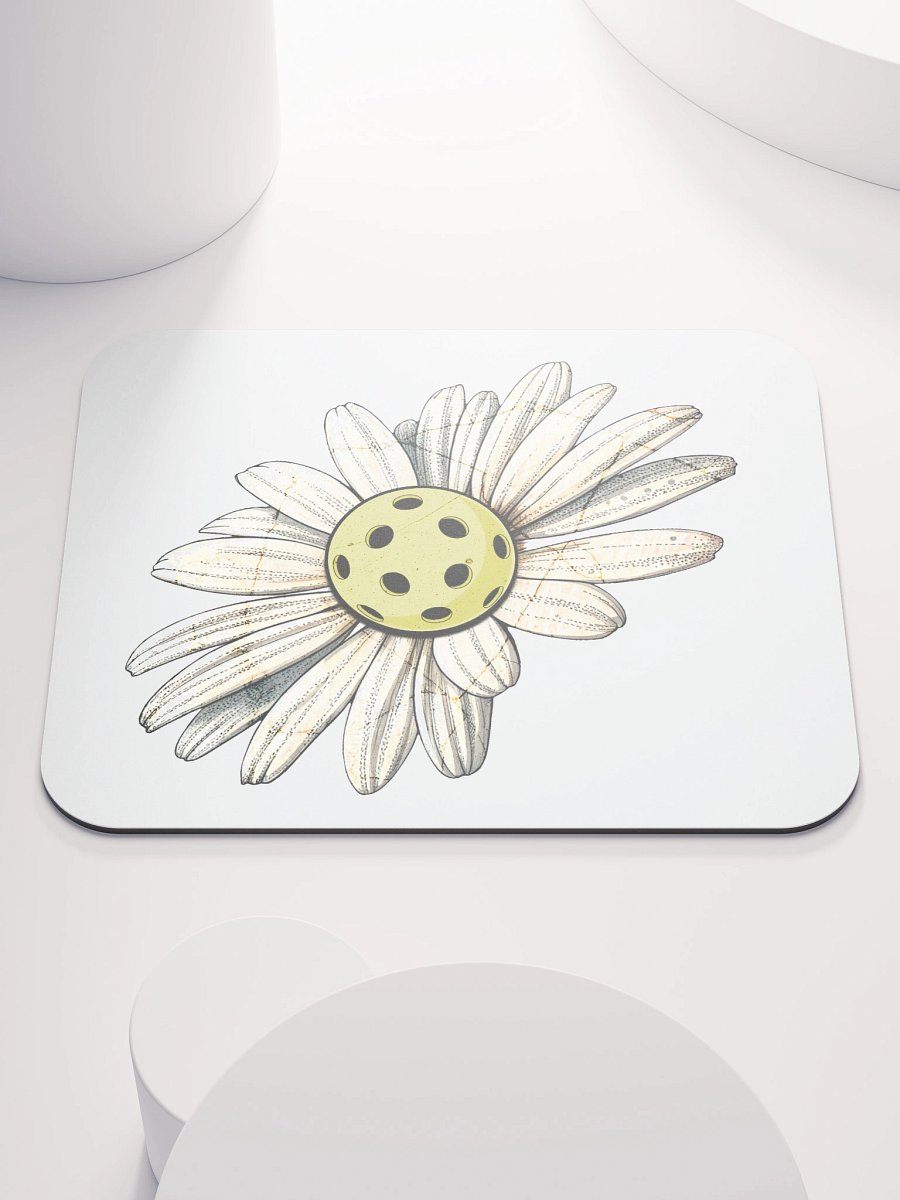 Flower Daisy Pickleball Mouse Pad product image (2)