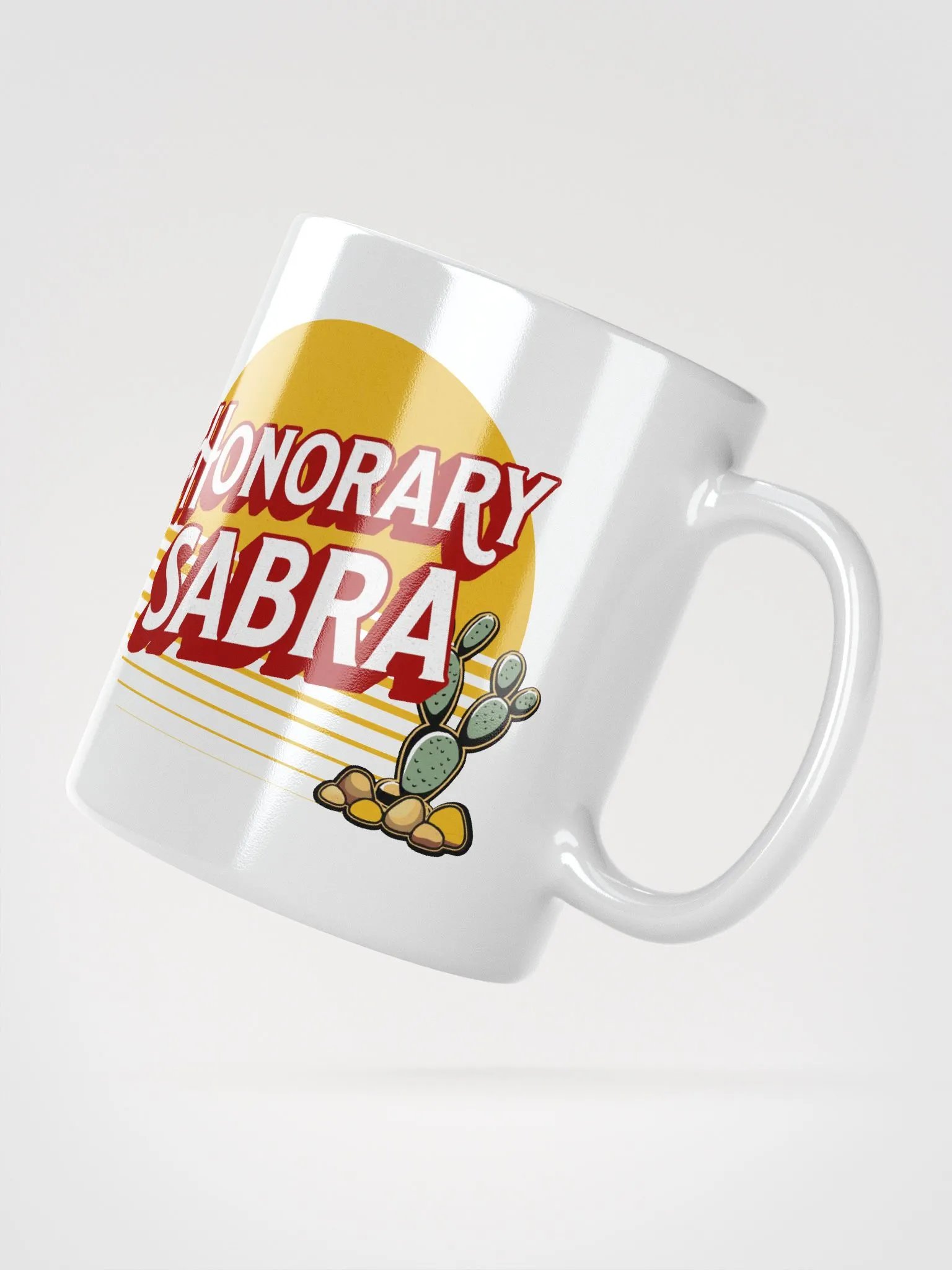 Honorary Sabra White Mug product image (4)