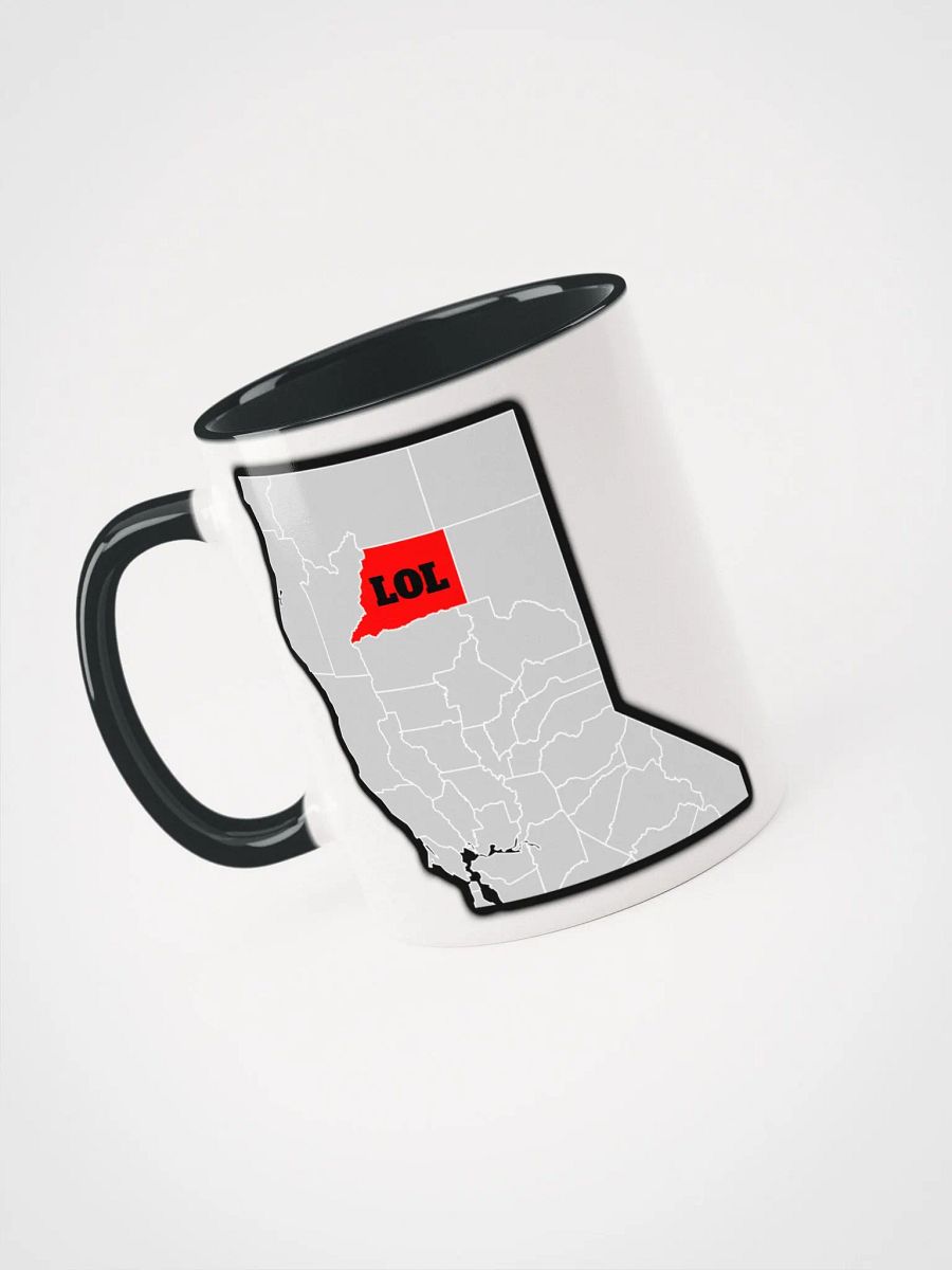 Shasta County LOL Mug With Color Handle And Inside product image (1)
