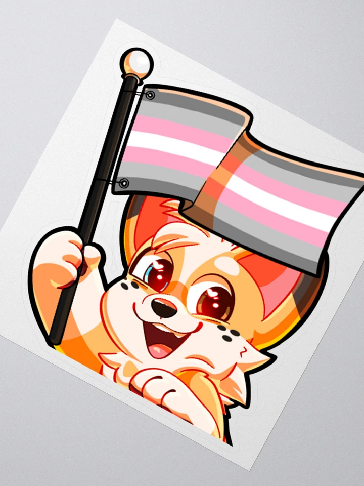 Demigirl Pride Sticker product image (2)