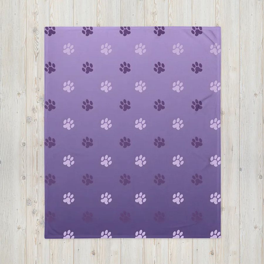 Paw Print Blanket product image (9)