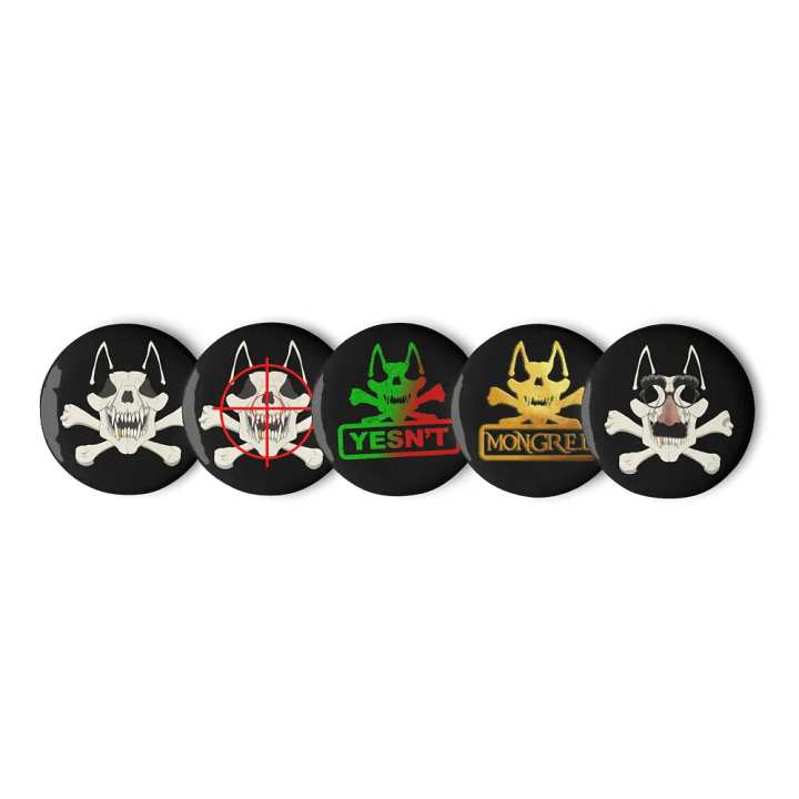 Mongrel Squad Emote Badges - Series 1 product image (2)