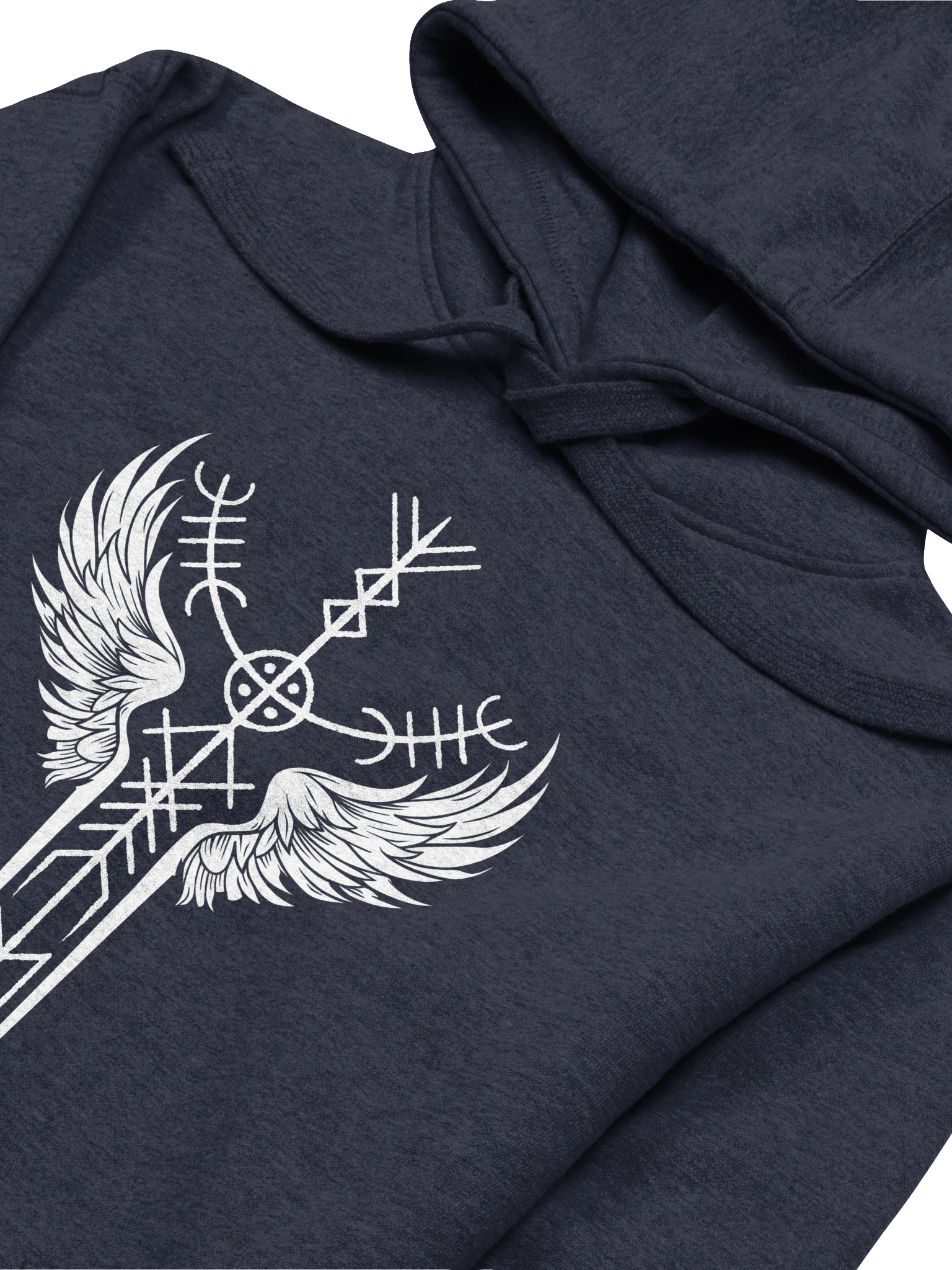 The Valkyrie Stave Premium Hoodie (white print) product image (8)