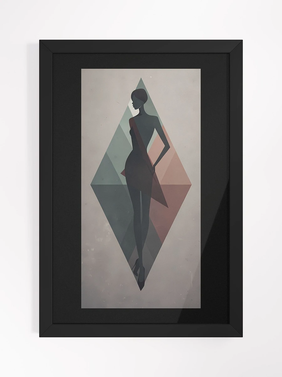 Abstract Geometric Woman Silhouette product image (1)