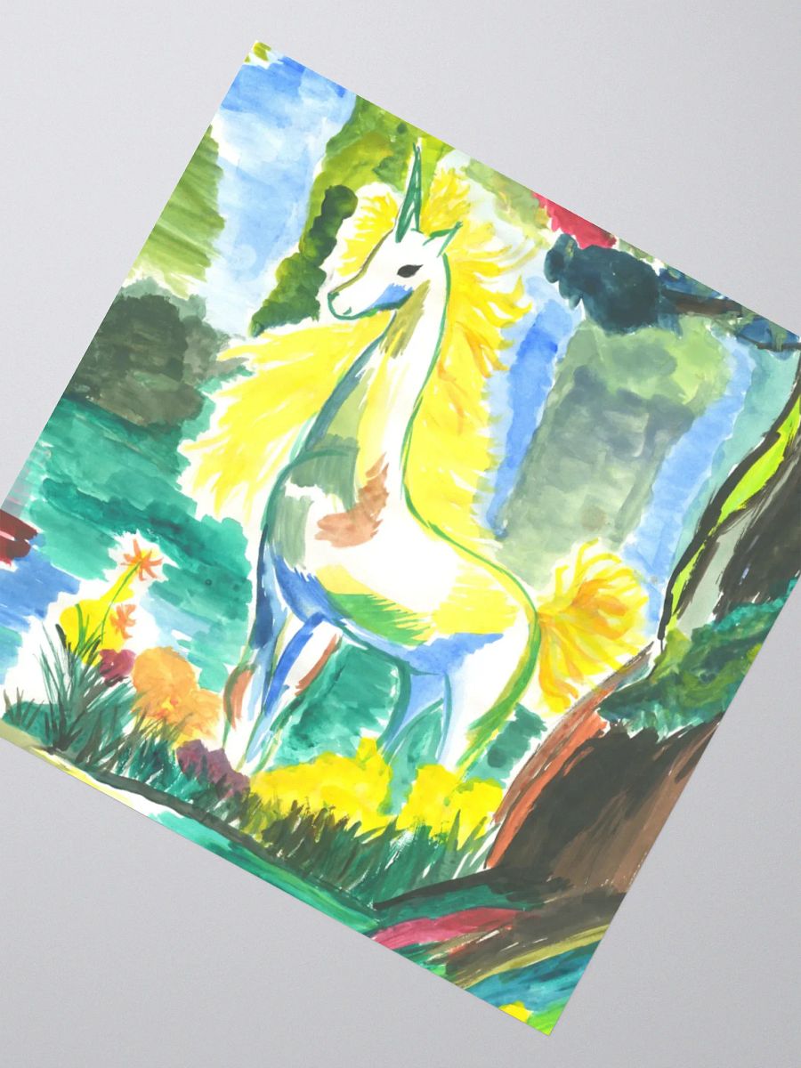 Unicorn In Paradise Sticker product image (5)