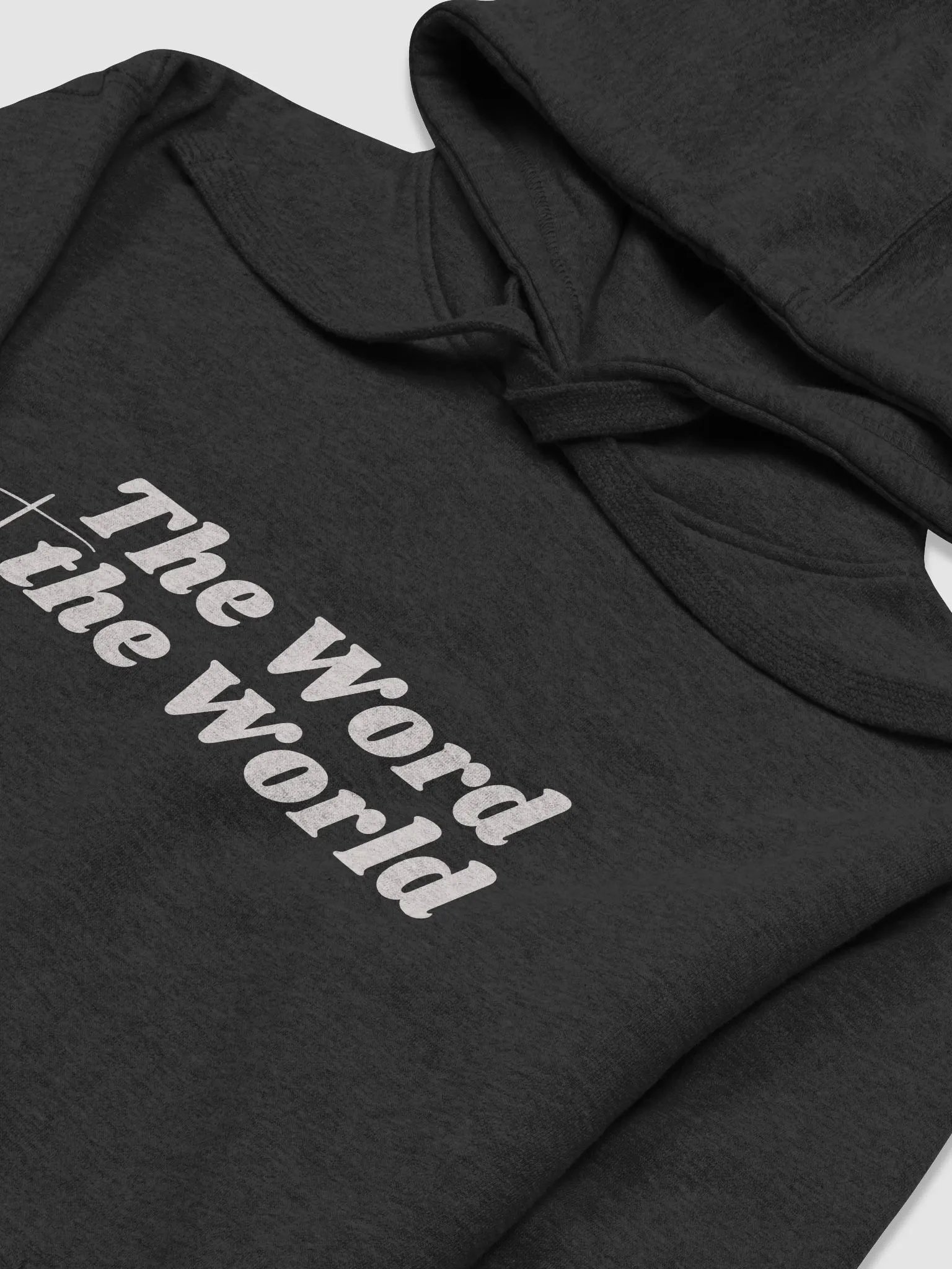 Men's Hoodie: The Word Not the World (more colors available) product image (2)