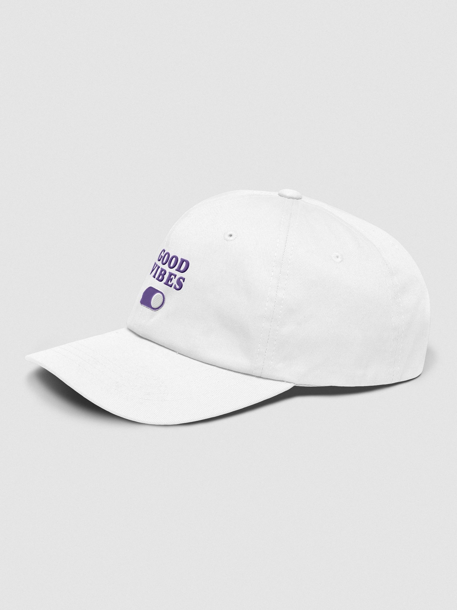 "Good Vibes" Embroidered Classic Hat | MyTime Movie Network Collection product image (3)