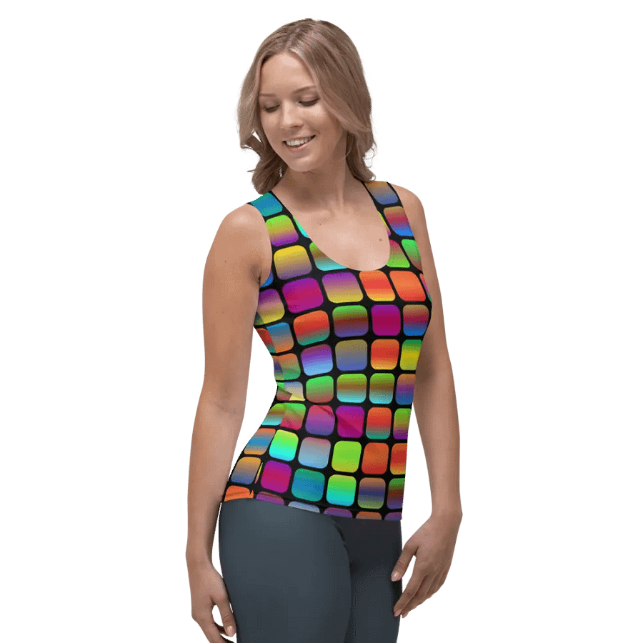Cubed Tank Top product image (4)