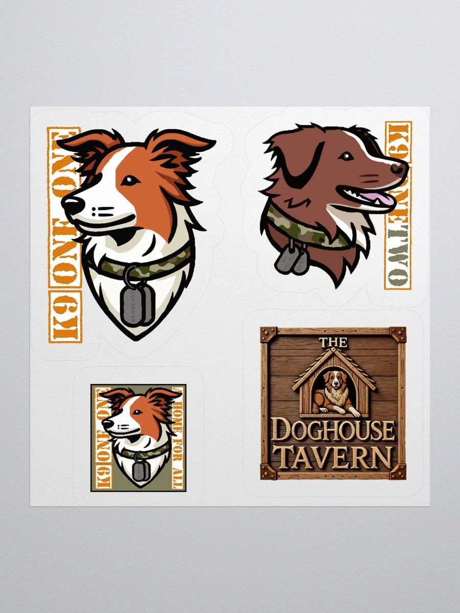 K9 One/Two and Podcast Sticker Set product image (2)