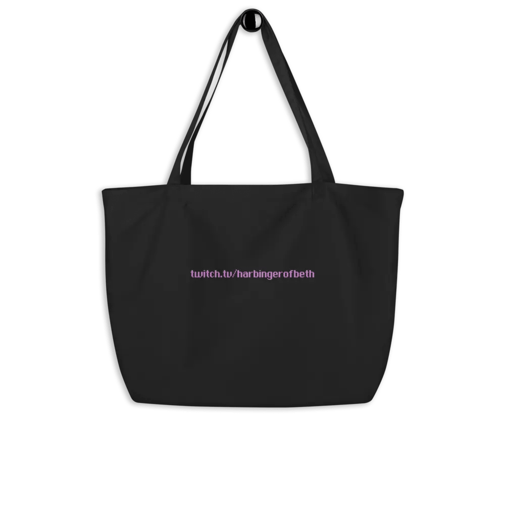 Large Harbingerofbeth Scythe Logo by Cassafrassarole Tote Bag product image (8)