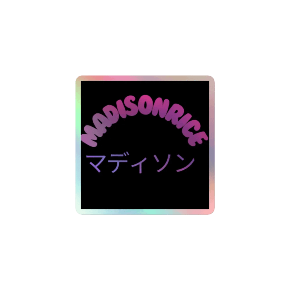 Madison Rice マディソン Stickers product image (1)