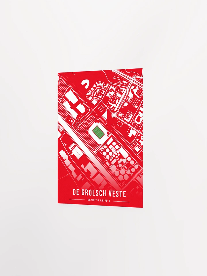De Grolsch Veste Map Design Poster product image (7)