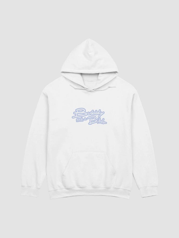 Bubbly and a B*tch (lined design, #BDCAEF) classic hoodie product image (62)