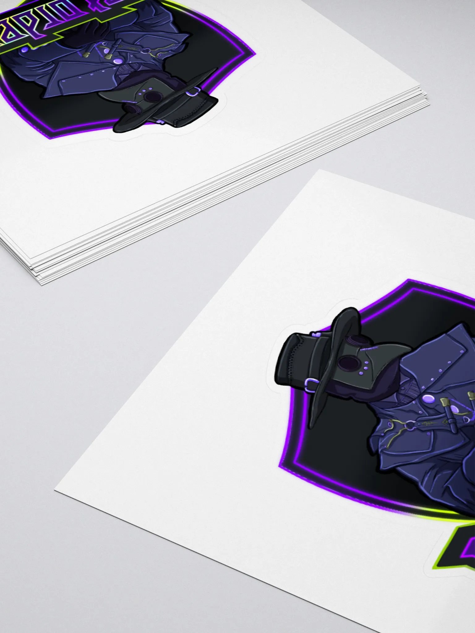 Doc Kiss Cut Stickers product image (4)