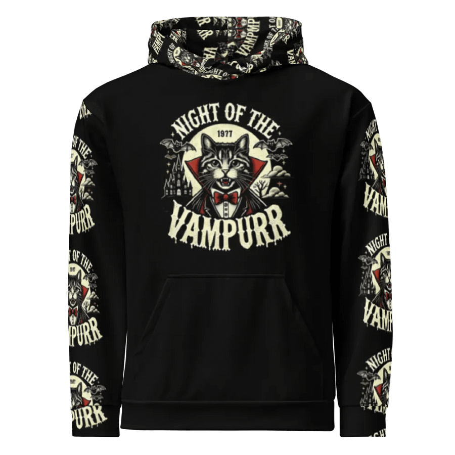Vintage NIGHT OF THE VAMPURR - Hoodie product image (5)