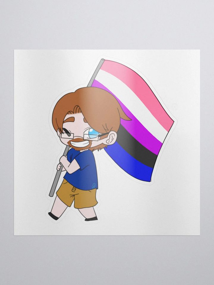 Shemp Genderfluid Sticker! product image (1)