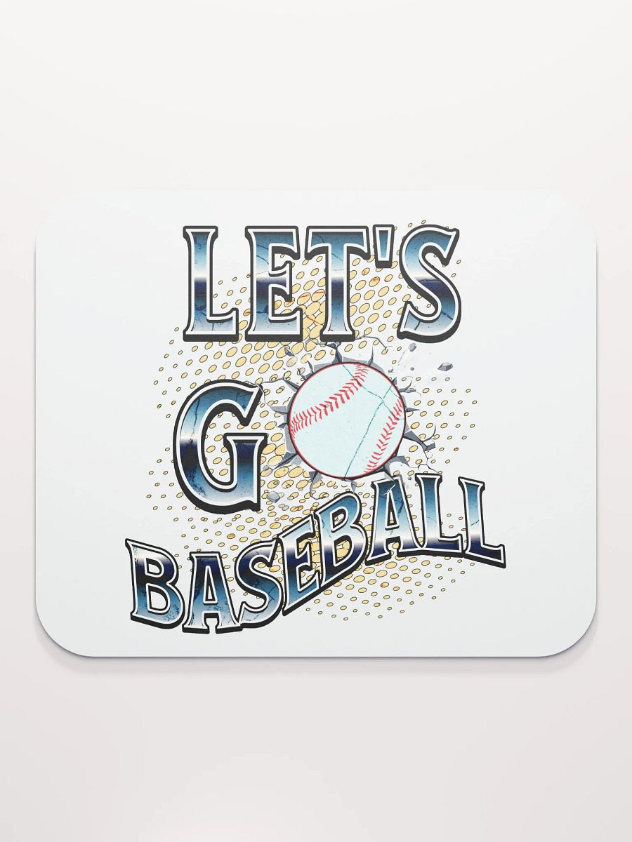 Lets Go Baseball Dynamic Breakthrough Mouse Pad product image (2)
