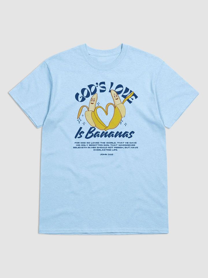 God’s Love Is Bananas – Bold Faith Tee | Light product image (3)