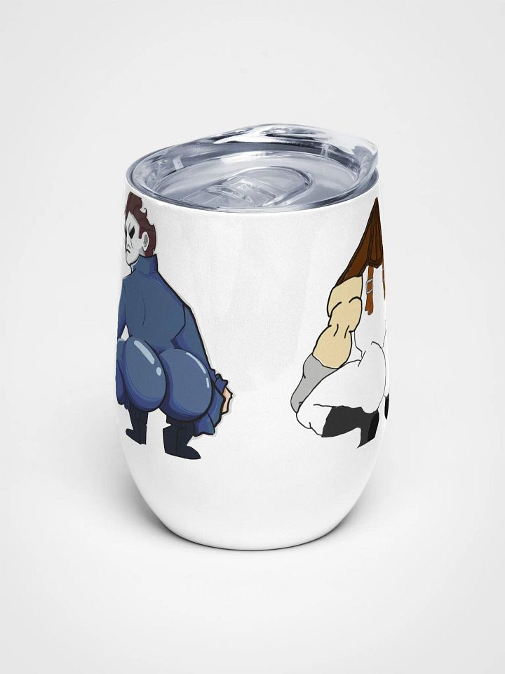 Dueling Dumptruck Wine Tumbler product image (1)