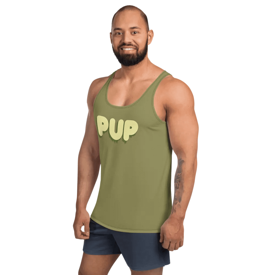 Identity Tank - PUP - Military Green product image (4)