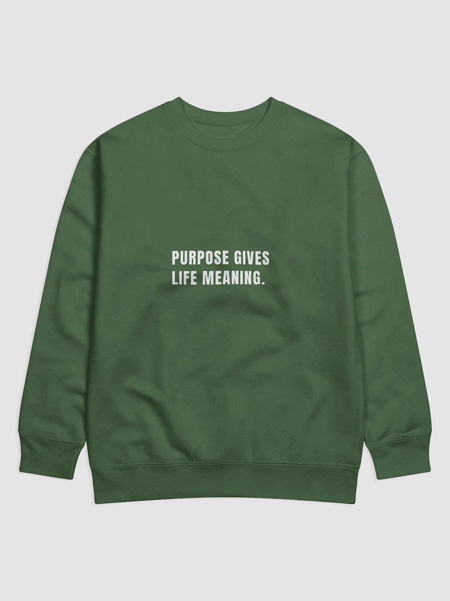 Pixelated Abstract Premium Sweatshirt | Purpose gives life meaning product image (13)