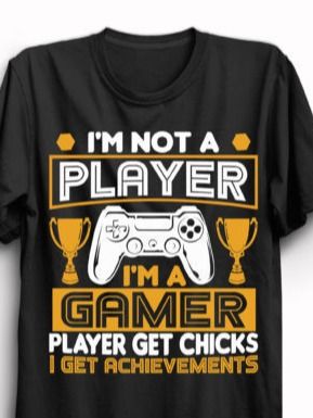 Game Lover T-shirt Template product image (8)