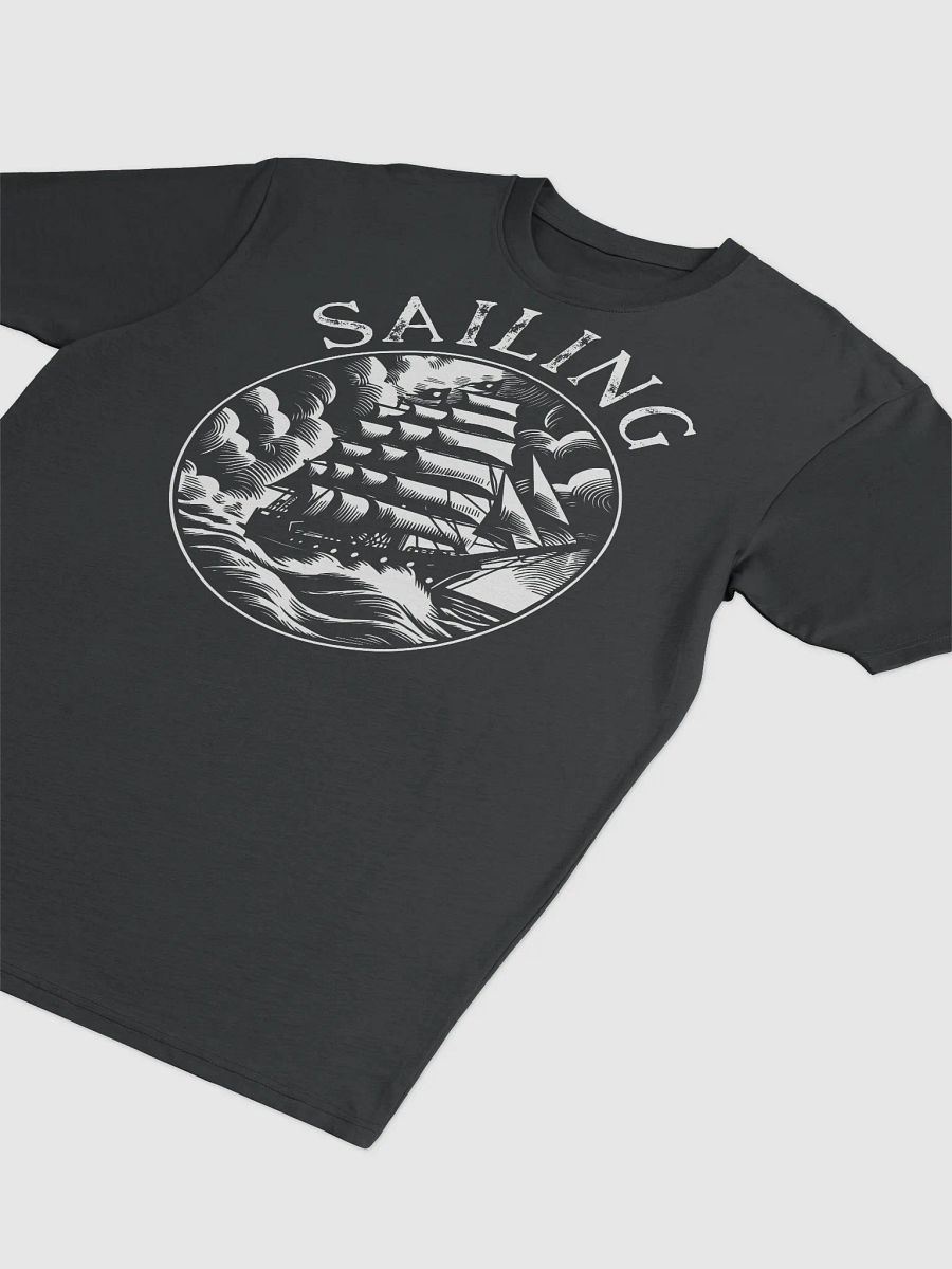 19th century sailing ship in rough seas product image (2)
