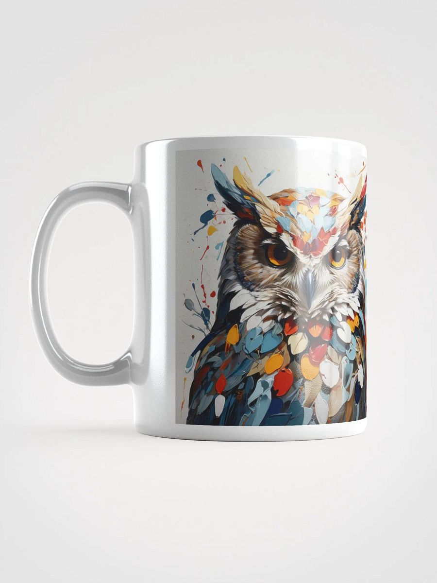 Vibrant Wisdom Owl Mug product image (4)