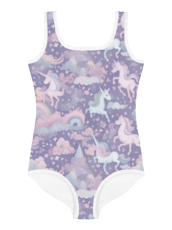 Dreamy Unicorn Delight Kid's Swimsuit product image (5)