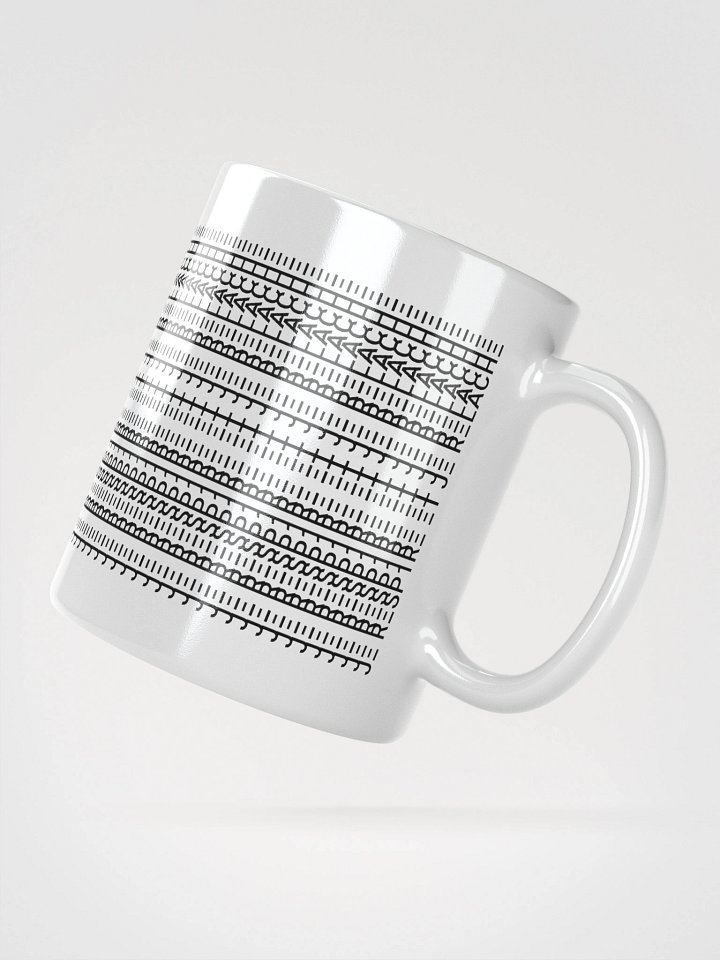 Mug Blanc Codé Zen - Je Respire et Je Relache - Cadeau Original product image (2)