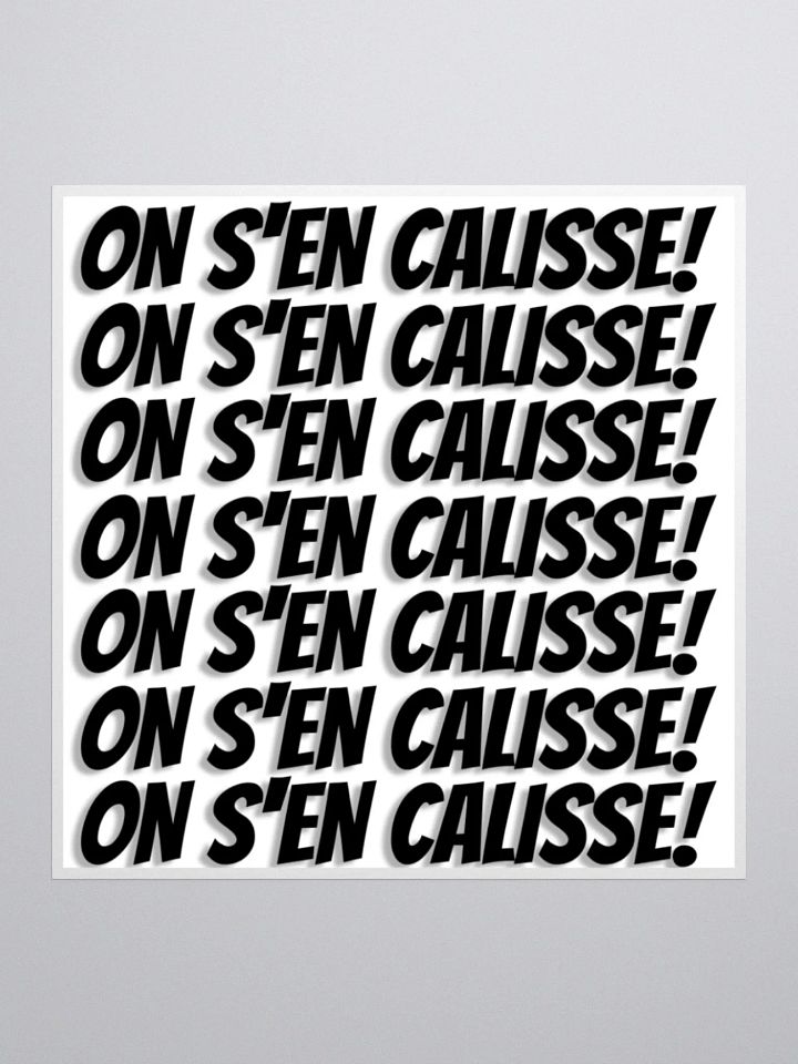 On s'en calisse! product image (1)
