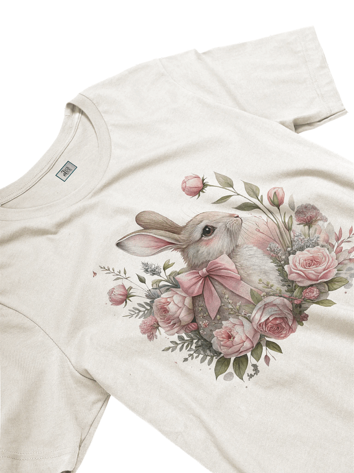 Floral Bunny Bliss T-Shirt product image (2)