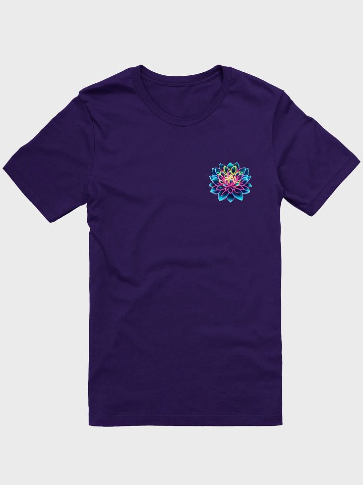 Neon Lotus Flower T-Shirt product image (1)